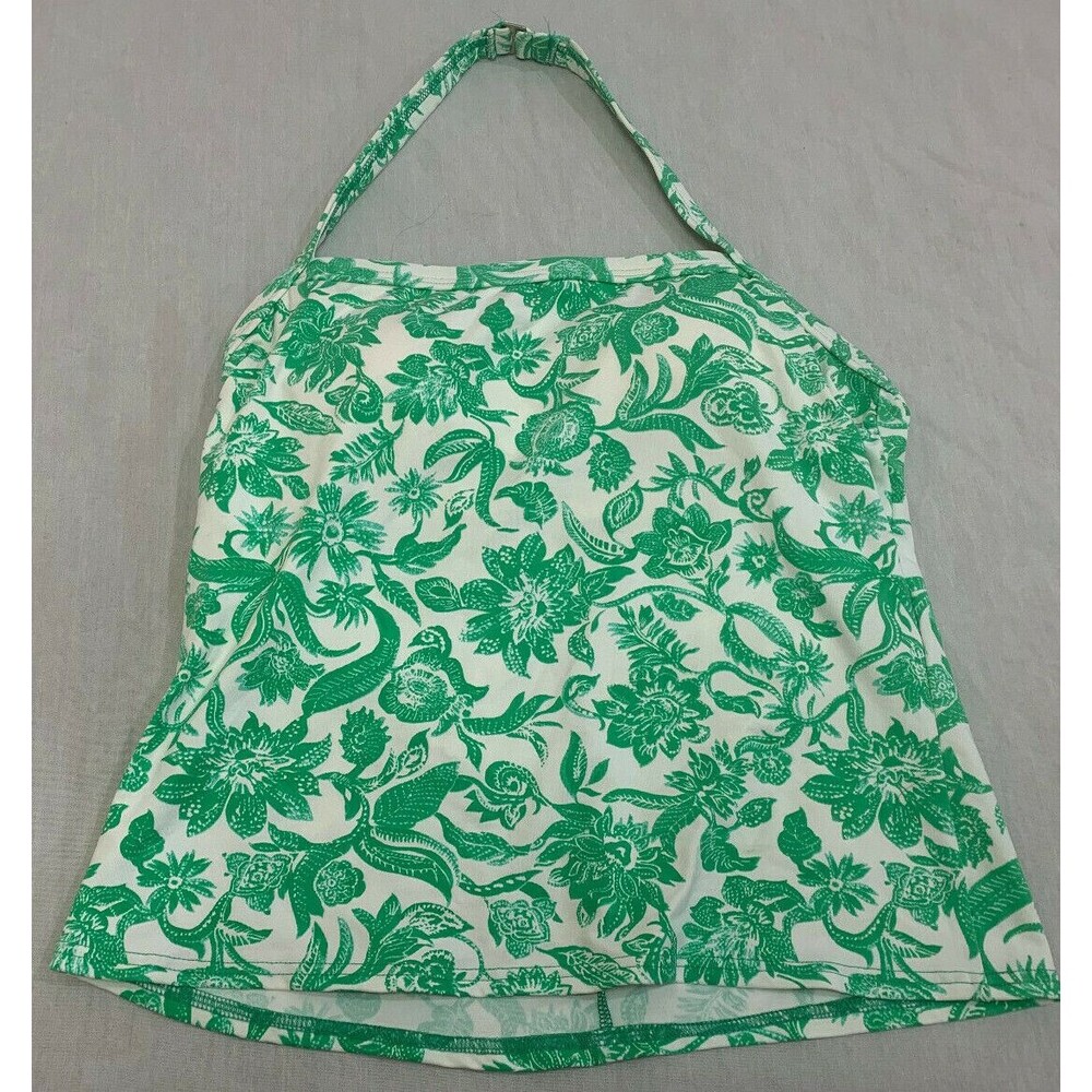 LANDS END WOMENS SWIM TANKINI TOP SIZE 10